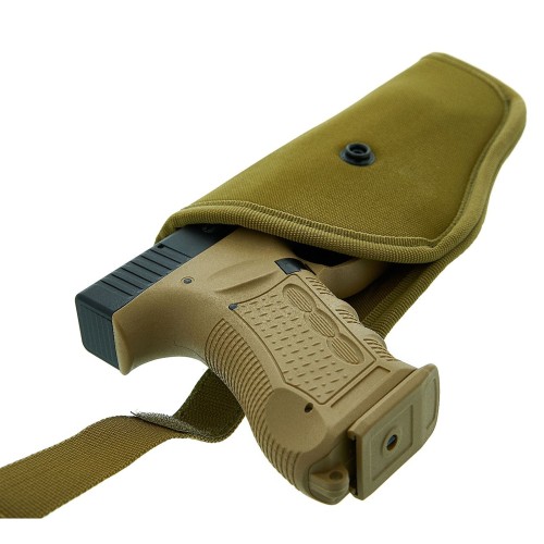 Preview: Coptex belt holster medium TAN with strap for pistols